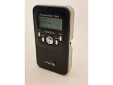 Pure PocketDAB Pocket DAB 1500 DAB FM Black Personal Digital Radio Talksport Ed
