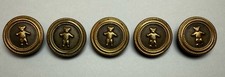 Set of 5 – 1904 Theodore Roosevelt Teddy Bear Campaign Buttons Near Mint