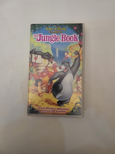 The jungle book walt - the, (vhs/pal)