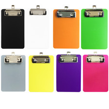 1-12pcs Mini Clipboard 10x15cm Bar Pub Small Pocket Hanging Holder Paper Waiter