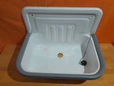 old sink basement enamel