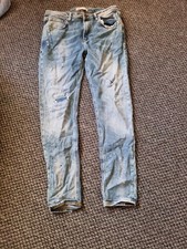Zara Man Denim BLUE  Ripped