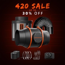 Spider Farmer 4"6" Inline Fan