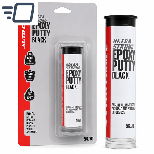 Black epoxy putty - black, 56.7g