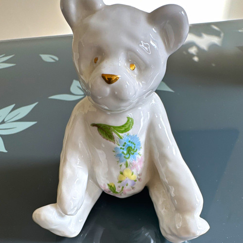 Aynsley fine bone china bear - fine,