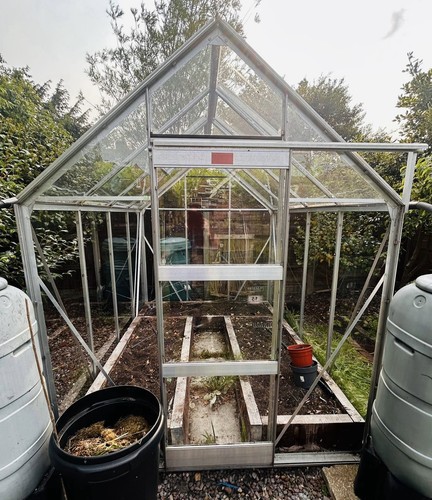 High eaves aluminium - high, 8’x6’