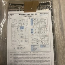 No Box Complete Kovozavody Prostejov 1/48 Nieuport Ni-16 'Other Services'