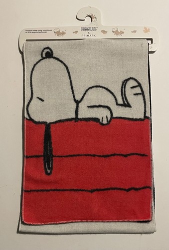 Snoopy woven scarf peanuts - peanuts, x