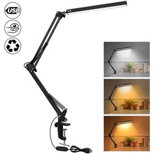 LED Desk Lamp Swing Arm Clamp