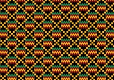 Kente Cloth Print A4 EDIBLE
