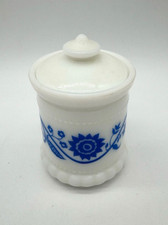 Hazel Atlas Milk Glass Jar