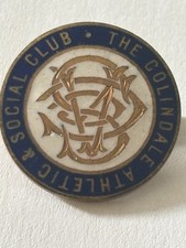 The Colindale Athletic and Social Club - Vintage metal badge