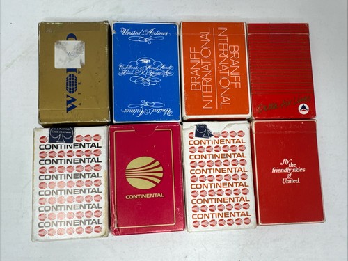 Sets vintage airline playing - sets,