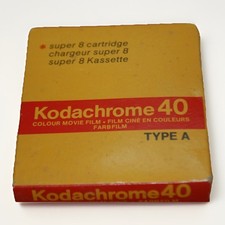 Kodak Kodachrome 40 - Color Super 8mm Film -  Movie film Expired 1980
