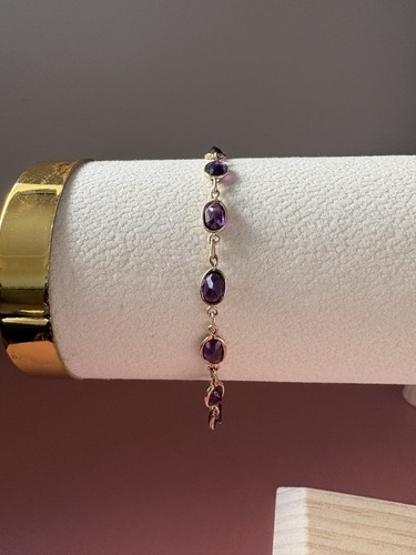 9ct gold vintage - gold, amethyst