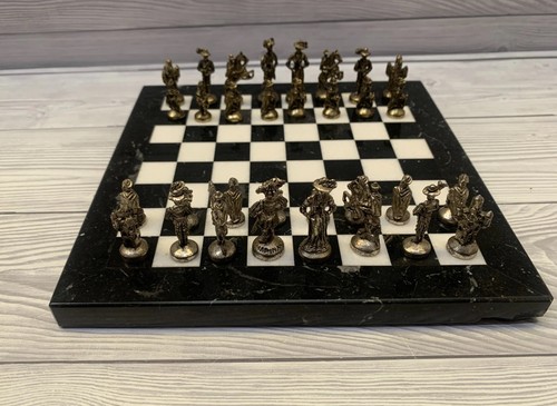 Marble chess set - marble,