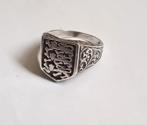 Vintage heavy men silver - vintage,, men's