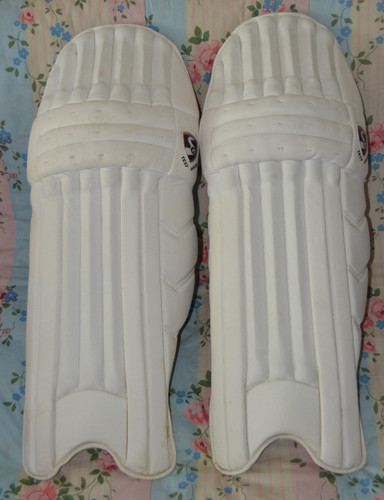 Test white cricket batting - sg,