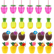 6pcs Hawaiian Tropical Drink