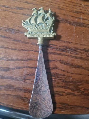 Vintage brass elizabethan - brass,
