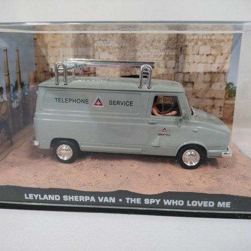 Leyland sherpa van diecast - leyland,