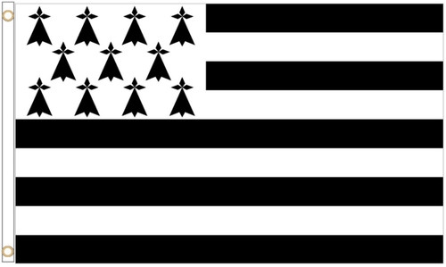 Brittany france polyester flag - brittany,