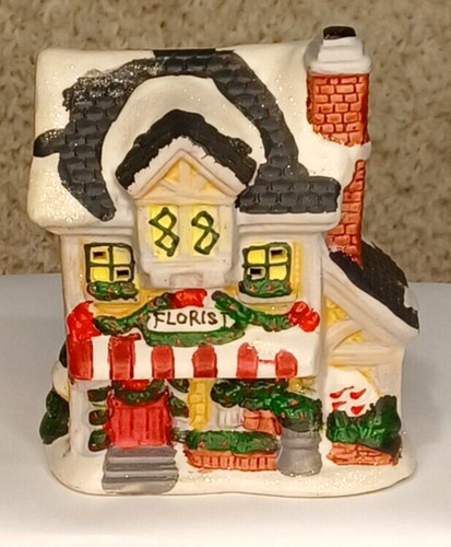 Christmas village florist - christmas,