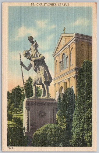 Washington linen postcard - washington, dc