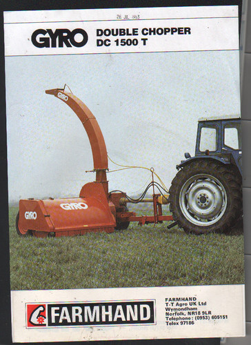 Farmhand gyro 1500 t - farmhand, t"