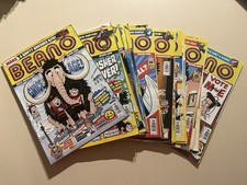 Bundle of 21 Assorted Beano Comic Magazines From 2017 In Good Condition