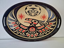 Haida Inuit Art Tray Clarence