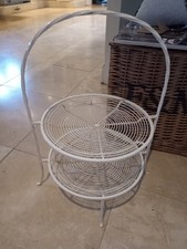 Shabby Chic 2 Tier Cake Stand Cream..