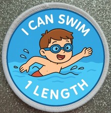 3 Inch Swimming Award I Can
