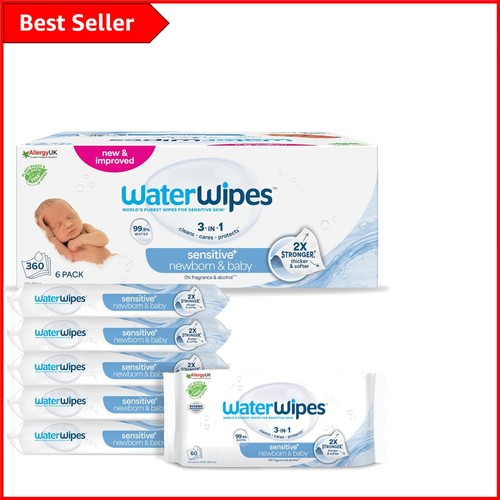 Sensitive 360 pack baby - 360-pack, wipes