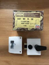 Union 1037 Rim Nightlatch In White - 40mm Backset (case Only) - OLD STYLE
