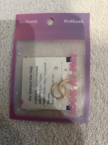 Free postage pair gold - pair,