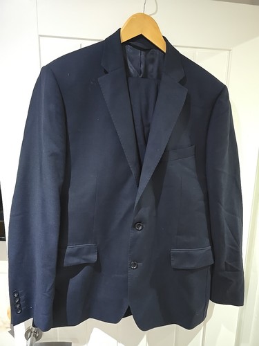 Mens moss bros piece navy - piece,