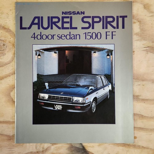 Nissan laurel spirit catalog - nissan,
