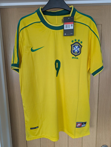 Brazil 1998 home shirt - brazil, shirt,