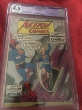 Action Comics #252 CGC 4.5 Restored Origin and 1st Appearance Supergirl C-1 Touc