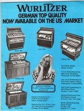 Wurlitzer Phonograph Jukebox