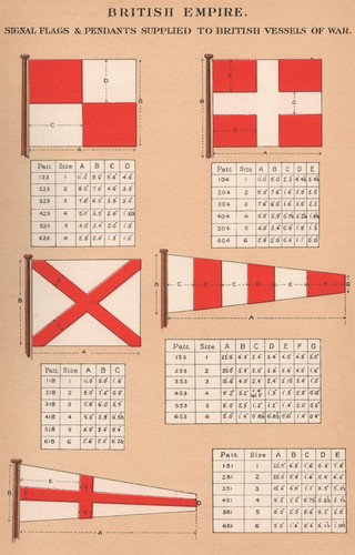 British empire signal - british,