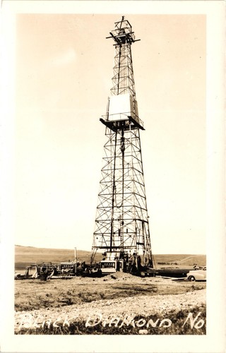 Vintage rppc postcard black - rppc,