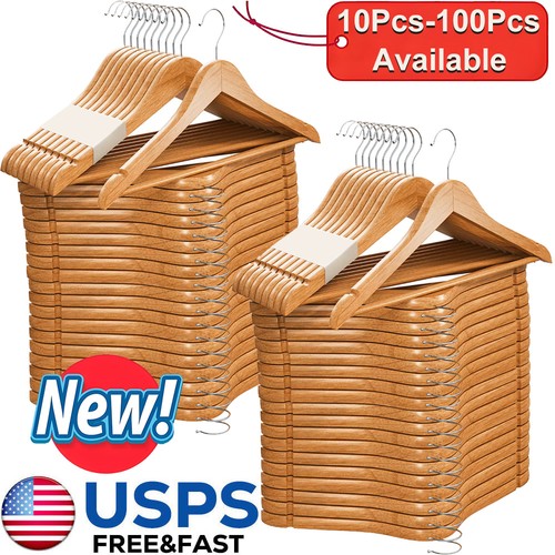 Wooden hangers pack - hangers, 20