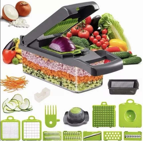 Vegetable chopper - 12-in-1,