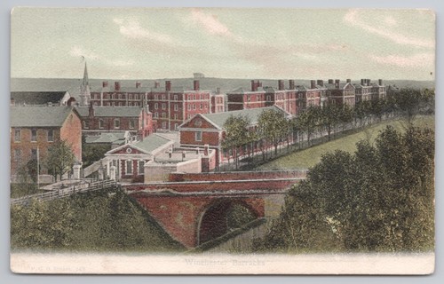 Postcard antique winchester - postcard,