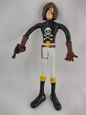 1979 Bendy Captain Harlock Flexible Bendy Albator Figure Vintage