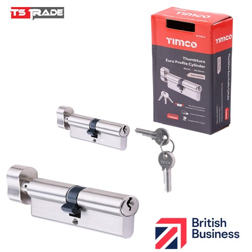 Euro cylinder thumb turn door - thumb,