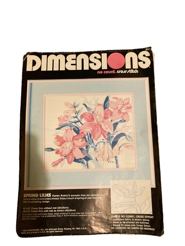 Dimensions cross stitch - dimensions, kit