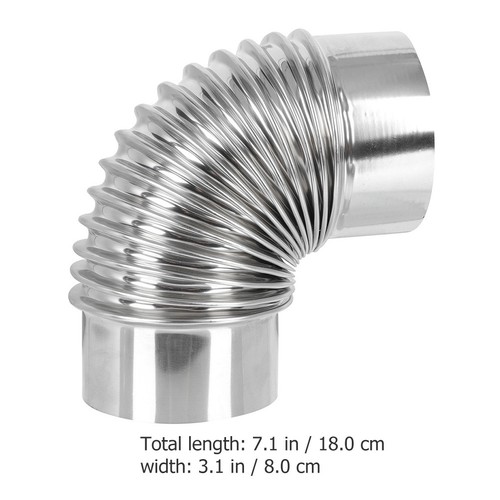 Degree elbow stove flue - stove,
